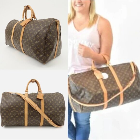 Louis Vuitton Handbags - 💎✨STUNNING✨💎AUTH Louis Vuitton Keepall 55